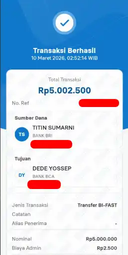 Bukti Transfer