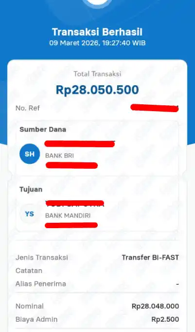 Bukti Transfer