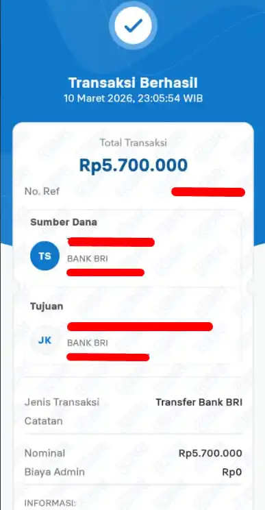 Bukti Transfer