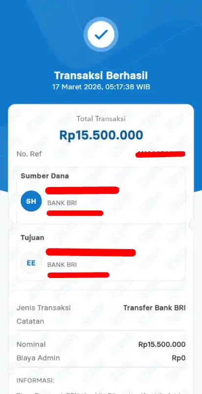 Bukti Transfer