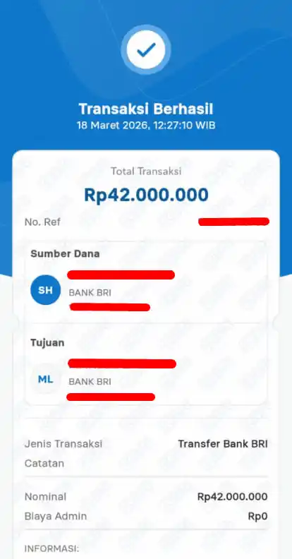 Bukti Transfer