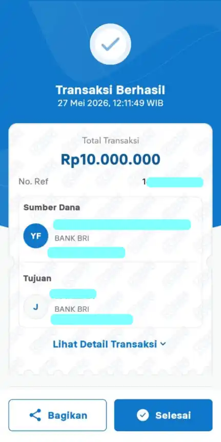 Bukti Transfer