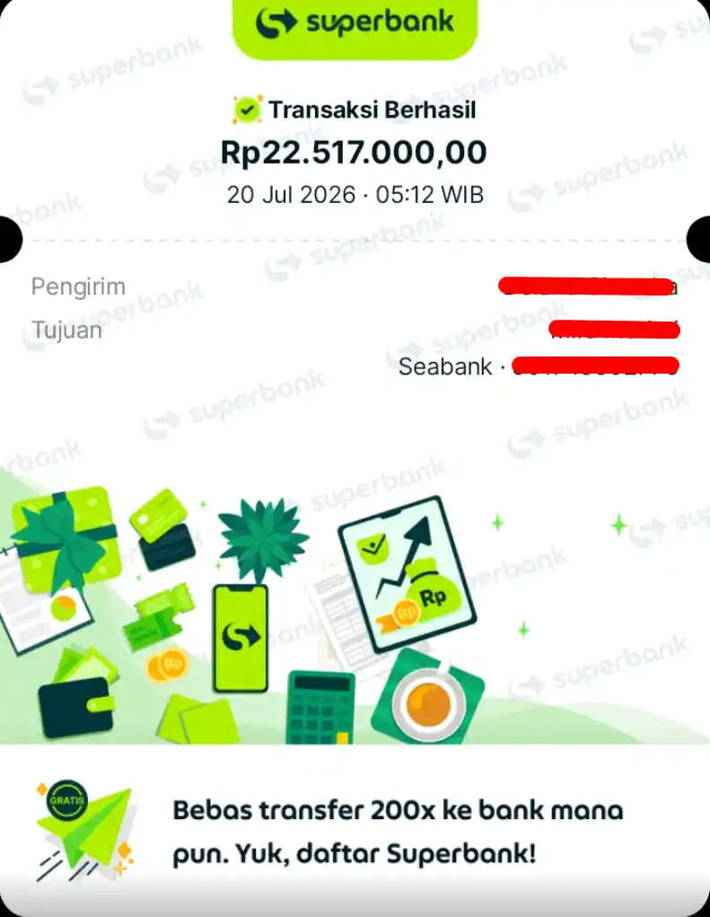 Bukti Transfer